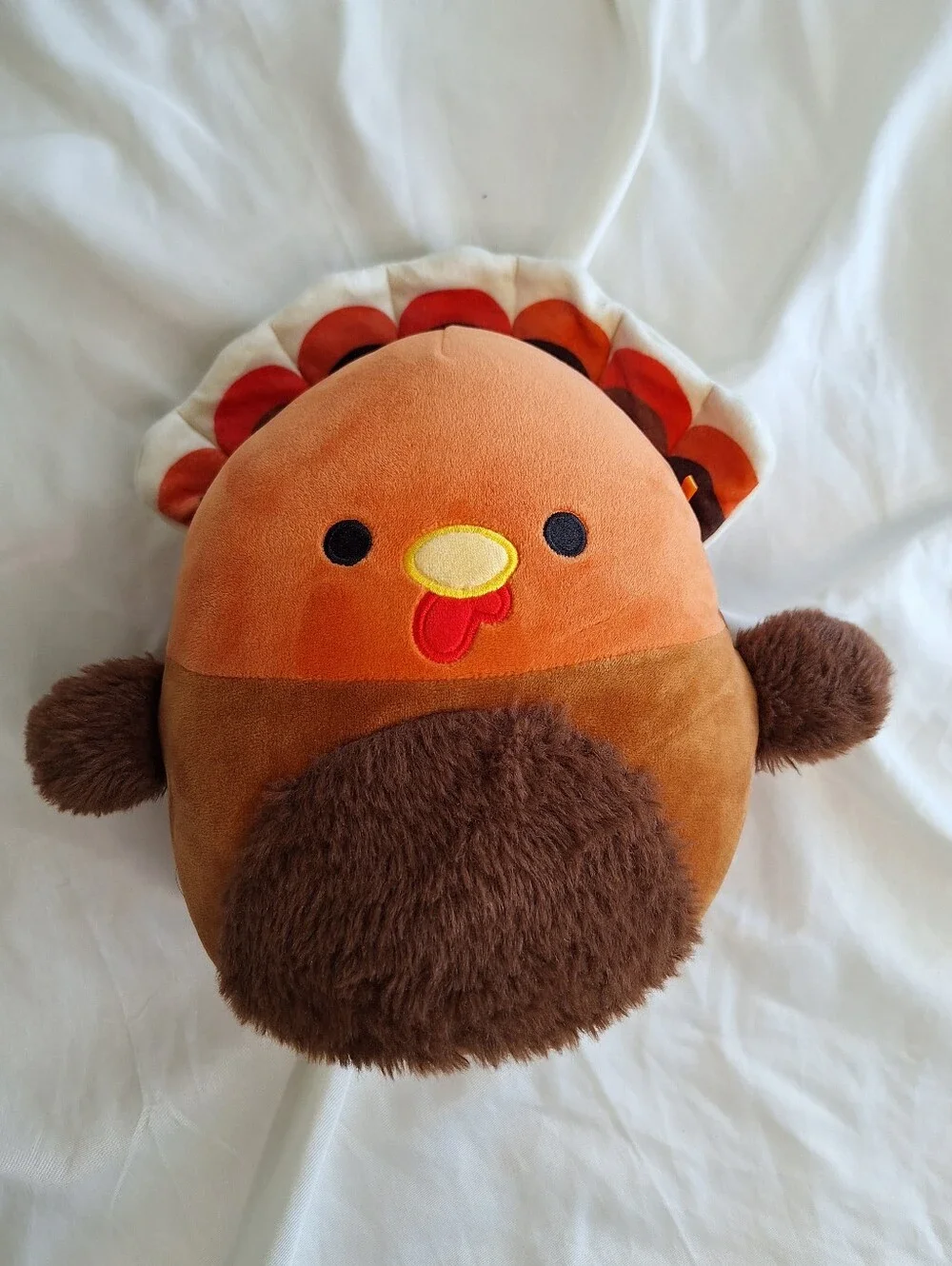 Squishmallow Thanksgiving Turkey Plushie Stuffed Animal Toy